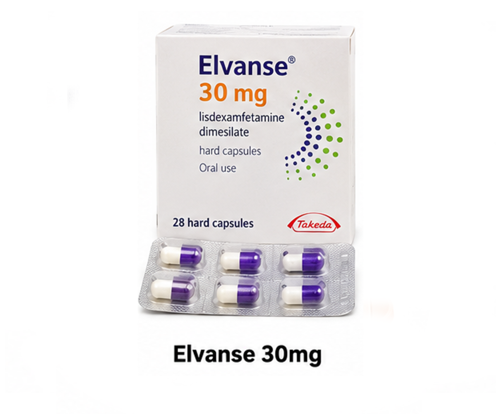 Elvanse 30mg – Kjøp trygt online