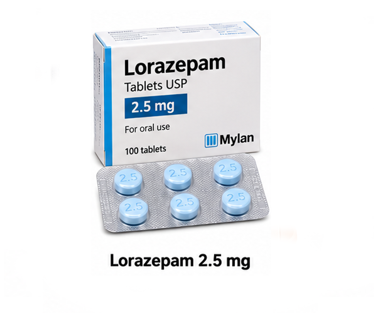 Lorazepam 2.5 mg – Kjøp Sovemedisin Trygt på Nett