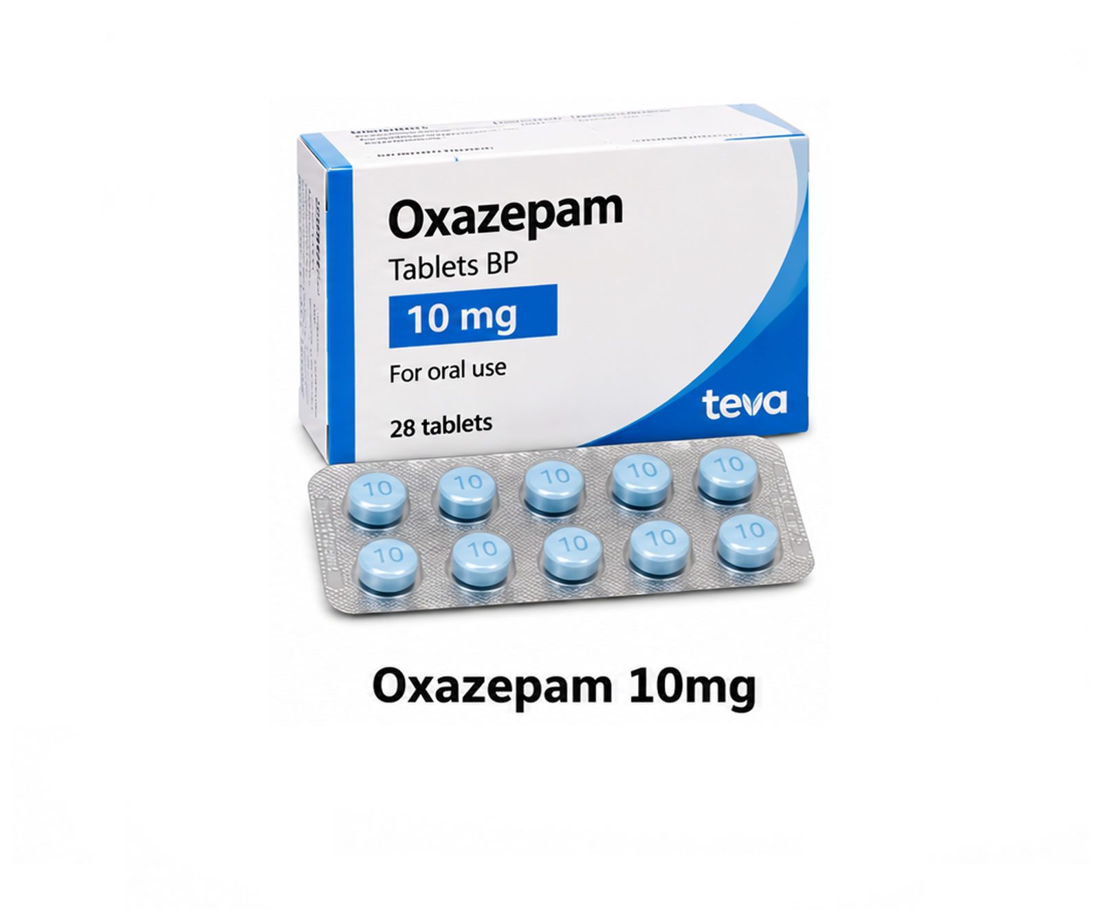 Kjøp Oxazepam 10mg Online – 100, 200 & 300 stk
