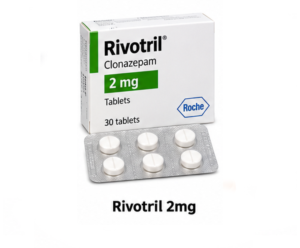 Rivotril 2mg – Kjøp trygt i pakker med 100, 200 og 300 stk