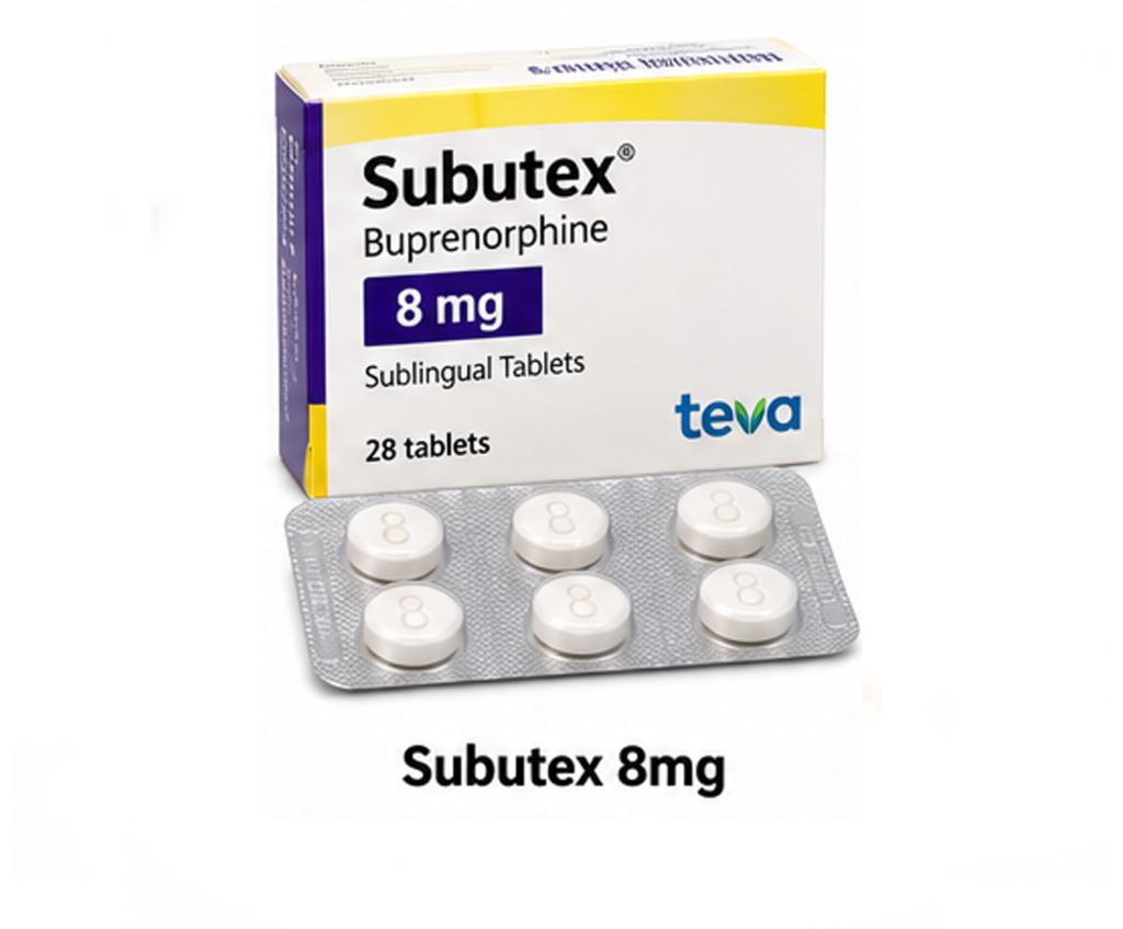 Subutex 8mg - Kjøp trygt i nettbutikken