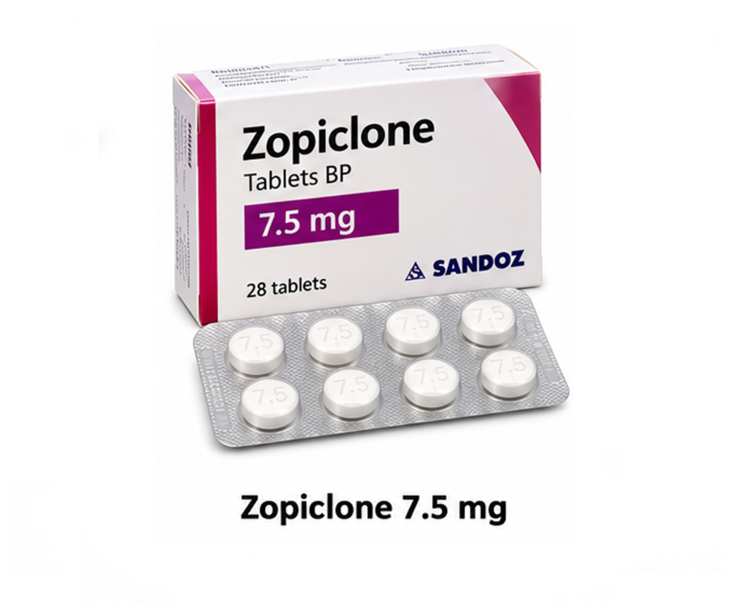 Zopiclone 7.5 mg – Trygg Sovemedisin på Nett